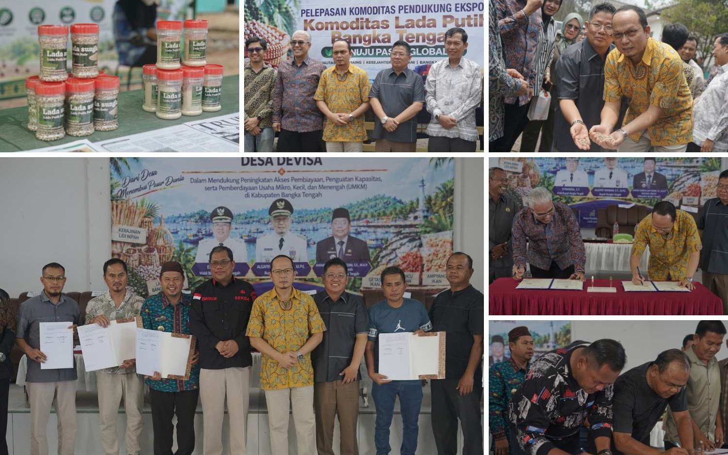 Bangka Tengah Perkuat UMKM Go Global, 10 Desa Ditetapkan sebagai Desa Devisa