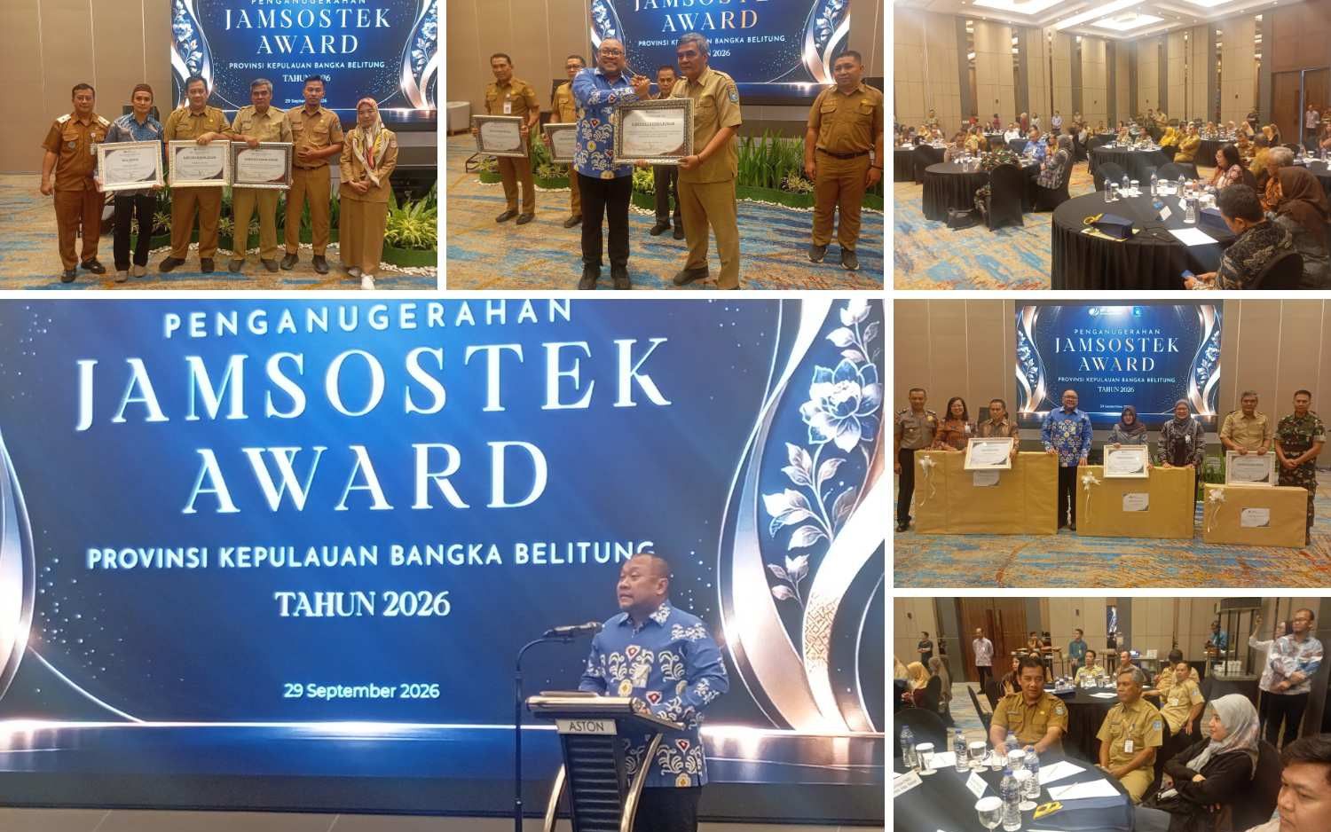 Bawa Pulang Tiga Penghargaan, Bangka Tengah Perkuat Perlindungan Jaminan Sosial Ketenagakerjaan